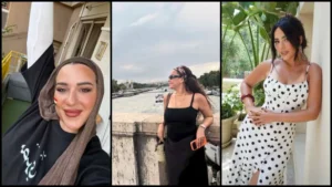 مي سليم أنيقة ودنيا عبدالعزيز على شاطئ البحر.. 10 لقطات لنجوم الفن خلال 24 ساعة