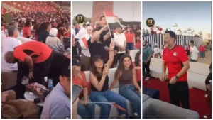أحمد سعد يُصلي وأنغام ترفع العلم.. كيف تفاعل نجوم الفن مع مباراة مصر والأرجنتين؟