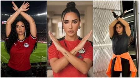 بعد مباراة الأرجنتين.. نجوم الفن يدعمون حسام حسن بإشارة "لا للعنصرية" بعد مباراة الأرجنتين.. نجوم الفن يدعمون حسام حسن بإشارة "لا للعنصرية"