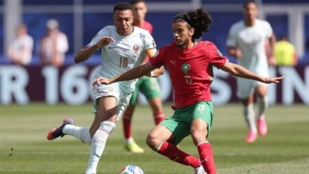 مبابي يهدر ركلة جزاء أمام المغرب في كأس العالم