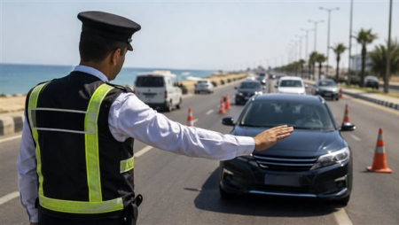 وزارة الداخلية تكثف الحملات المرورية على الطرق الساحلية