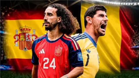 إسبانيا وبلجيكا يتصارعان اليوم على تذكرة نصف نهائي المونديال