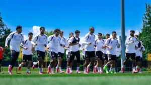 كأس العالم 2026.. توقف مران الفراعنة بسبب عاصفة رعدية