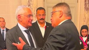 استقبال رسمي لبعثة الأولمبياد الخاص المصري بسفارة مصر في باريس