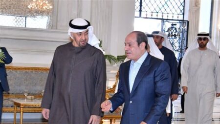 أكثر من 20 زيارة.. زيارات محمد بن زايد لمصر عززت الشراكة الإستراتيجية بين القاهرة وأبو ظبي أكثر من 20 زيارة.. زيارات محمد بن زايد لمصر عززت الشراكة الإستراتيجية بين القاهرة وأبو ظبي