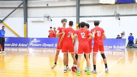 طائرة منتخب مصر للناشئين تسقط أمام نيجيريا في نهائي إفريقيا بالإسكندرية