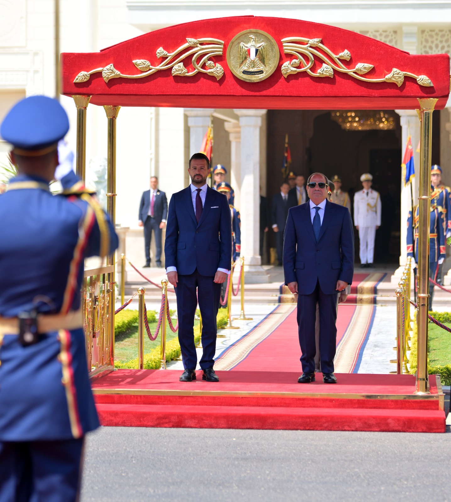 السيسي يبحث مع رئيس الجبل الأسود تعزيز التعاون الاقتصادي وأزمات الشرق الأوسط.. شاهد 4 السيسي يبحث مع رئيس الجبل الأسود تعزيز التعاون الاقتصادي وأزمات الشرق الأوسط.. شاهد