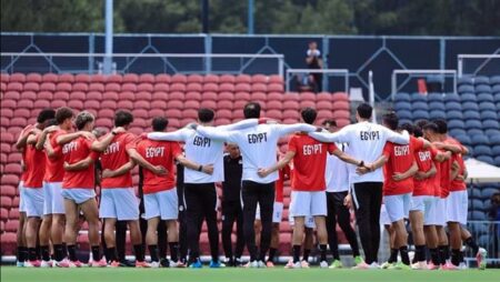 بعثة منتخب مصر تغادر مطار أتلانتا متوجهة لمطار العلمين