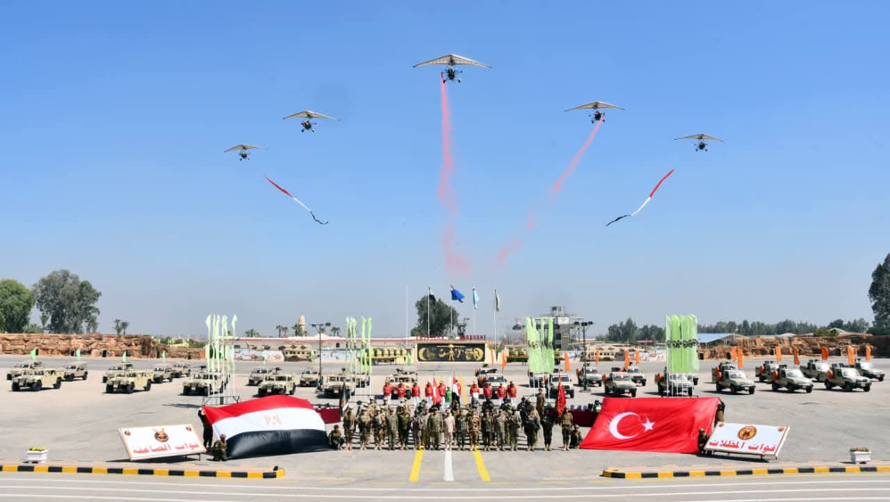 تفاصيل انطلاق فعاليات التدريب المصري التركي المشترك "العقاب الذهبي – GOLDEN EAGLE".. صور