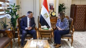 وزيرة التنمية المحلية والبيئة تتابع الموقف التنفيذى للمشروعات التنموية والخدمية بجنوب سيناء وزيرة التنمية المحلية والبيئة تتابع الموقف التنفيذى للمشروعات التنموية والخدمية بجنوب سيناء