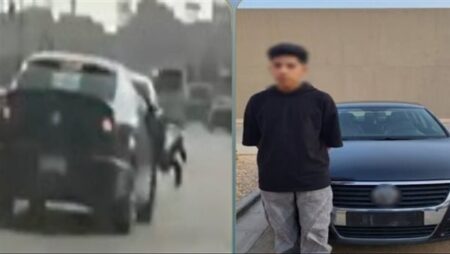 الداخلية تكشف ملابسات فيديو محاولة دهس فرد شرطة أثناء حملة مرورية بالقاهرة الداخلية تكشف ملابسات فيديو محاولة دهس فرد شرطة أثناء حملة مرورية بالقاهرة