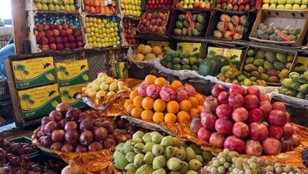أسعار الفاكهة اليوم السبت، ارتفاع التفاع البلدي 10 جنيهات وانخفاض جديد في العنب أسعار الفاكهة اليوم السبت، ارتفاع التفاع البلدي 10 جنيهات وانخفاض جديد في العنب