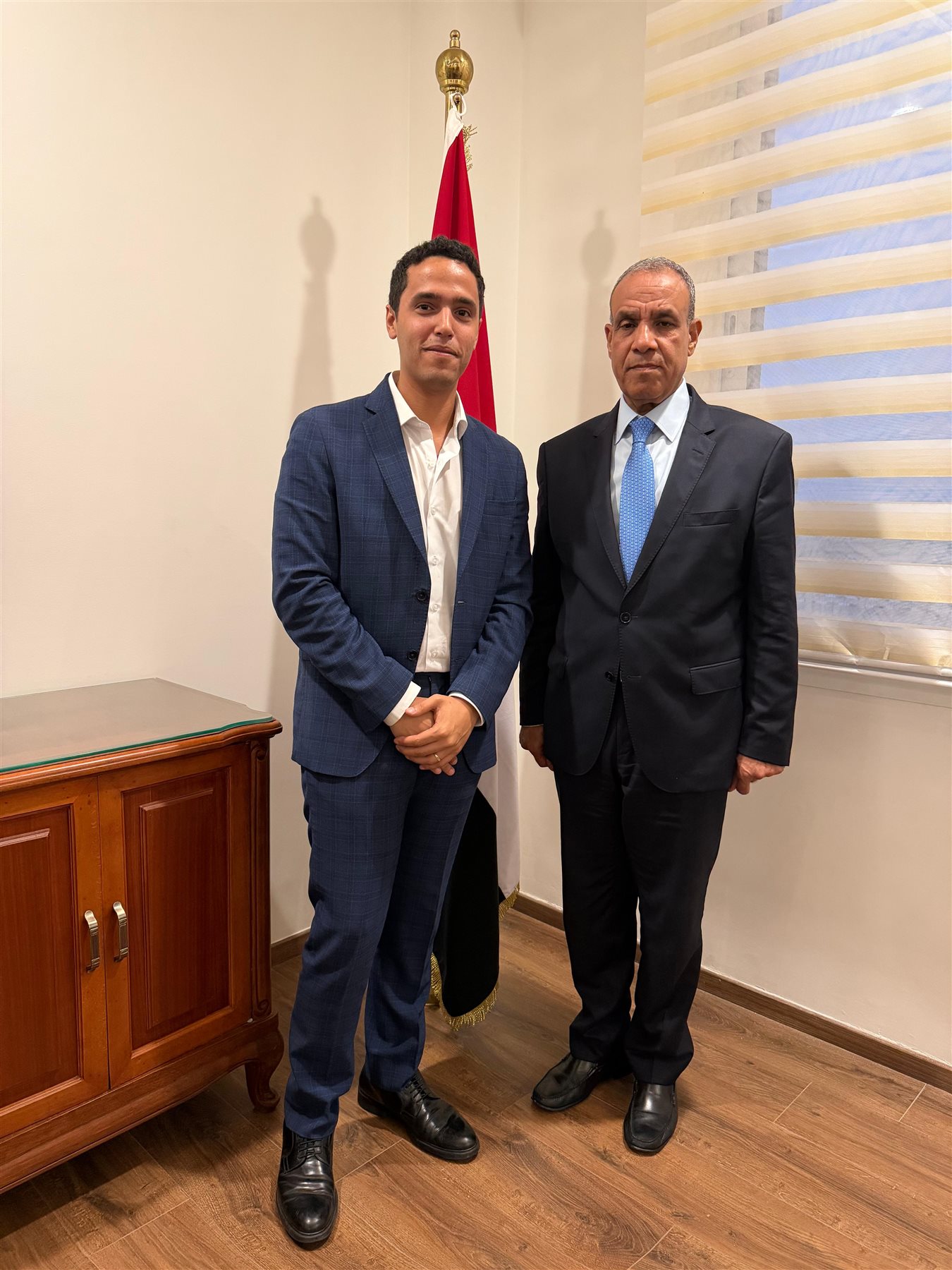 "مصر24 نيوز" تمنح وزير الخارجية وسام الاحترام
