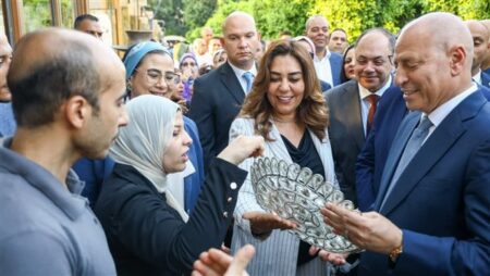 افتتاح فعاليات «بازار صعيد مصر» لدعم الحرف التراثية واليدوية بمحافظات الصعيد.. صور