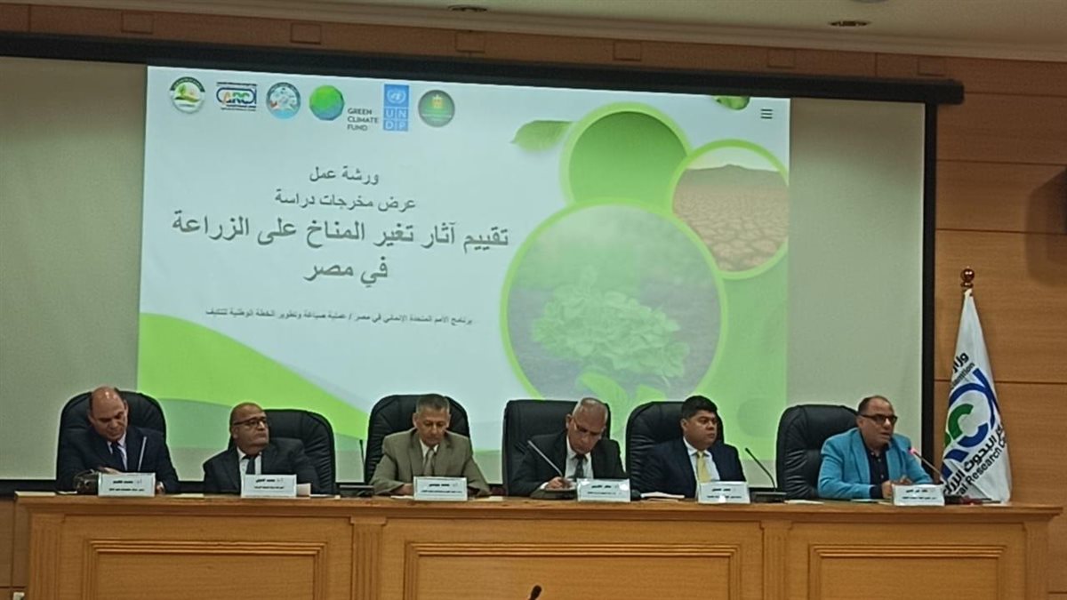 "الزراعة" تبحث آثار تغير المناخ على القطاع الزراعي وتحدد أولويات التكيف