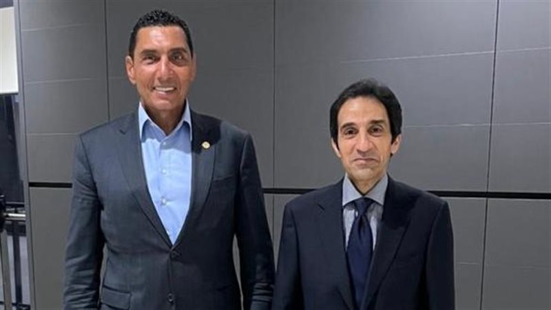 بسام راضى يستقبل وزير الشباب والرياضة لحضور افتتاح دورة ألعاب البحر المتوسط في إيطاليا 1 بسام راضى يستقبل وزير الشباب والرياضة