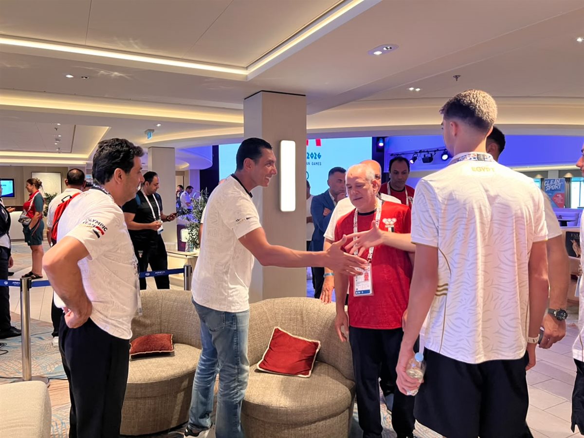 محطة مهمة للأولمبياد، تفاصيل لقاء وزير الرياضة مع بعثة ألعاب البحر المتوسط 3 لقاء وزير الرياضة مع بعثة ألعاب البحر المتوسط