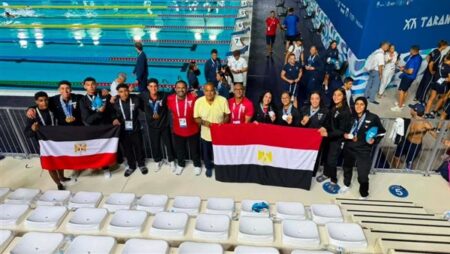 السباحة بالزعانف تحصد 12 ميدالية لبعثة مصر بدورة ألعاب البحر المتوسط السباحة بالزعانف تحصد 12 ميدالية لبعثة مصر بدورة ألعاب البحر المتوسط