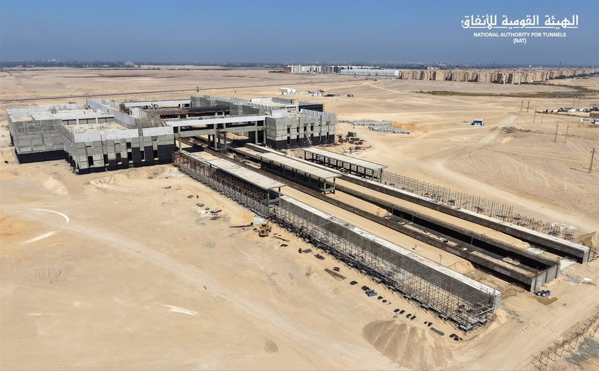 شريان تنمية جديد بالصعيد، الأنفاق تكشف تفاصيل محطة بني سويف للقطار الكهربائي السريع