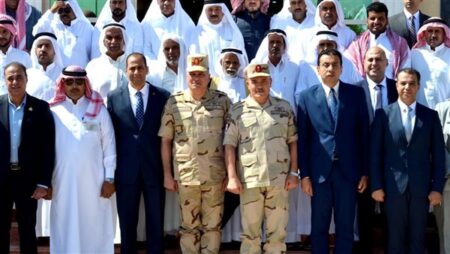 القوات المسلحة تنظم عددا من اللقاءات مع شيوخ وعواقل سيناء ومطروح.. صور القوات المسلحة تنظم عددا من اللقاءات مع شيوخ وعواقل سيناء ومطروح.. صور