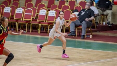 منتخب ناشئات السلة يفوز على أوغندا ويتأهل إلى نصف نهائي بطولة الأفروباسكت
