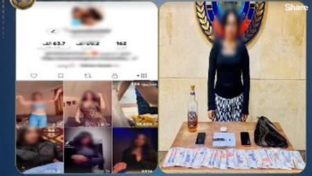 ضبط صانعة محتوى بالجيزة لنشرها مقاطع خادشة للحياء وحيازة الحشيش.. شاهد
