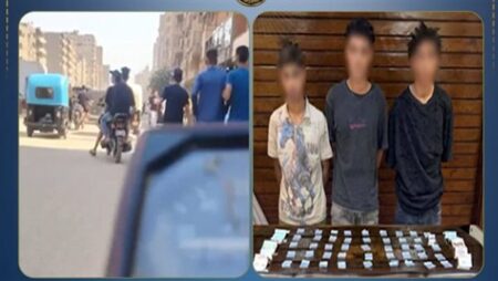ضبط 3 عاطلين بعد تداول فيديو لترويج المخدرات على دراجة بشبرا الخيمة ضبط 3 عاطلين بعد تداول فيديو لترويج المخدرات على دراجة بشبرا الخيمة
