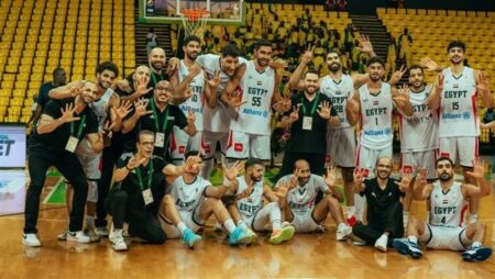 منتخب السلة يواجه كوت ديفوار في ثاني مبارياته بالنافذة الرابعة لتصفيات كأس العالم