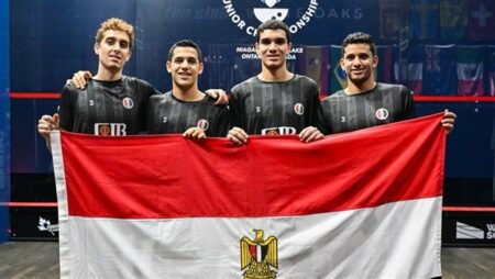 مصر تواصل الهيمنة على الإسكواش.. ناشئو الفراعنة أبطال العالم للمرة التاسعة والناشئات يتوجن باللقب الـ13