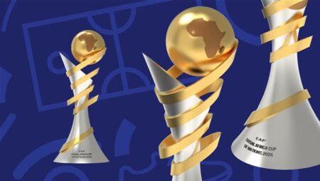 كأس جديد لبطولة الأمم الأفريقية لكرة الصالات كأس جديد لبطولة الأمم الأفريقية لكرة الصالات