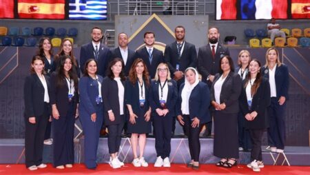 رئيس لجنة الحكام: الفراعنة الدولية لجمباز الأيروبيك خطوة في استعدادات كأس العالم 2028 رئيس لجنة الحكام: الفراعنة الدولية لجمباز الأيروبيك خطوة في استعدادات كأس العالم 2028