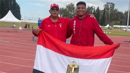 وزير الشباب يهنئ لاعبي المنتخب القومي لألعاب القوي بعد تحقيقهم المركز الرابع عالميًا