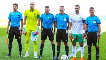 محمود ناجي حكمًا لمباراة المصري وبيراميدز في الجولة الثالثة بالدوري