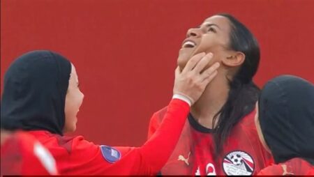 إيمان قاسم تدوّن اسمها في التاريخ.. أول أهداف سيدات الفراعنة بأمم أفريقيا 2026