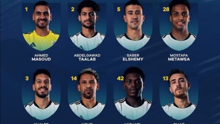 التشكيل الرسمي للجونة أمام مودرن سبورت في افتتاح الدوري