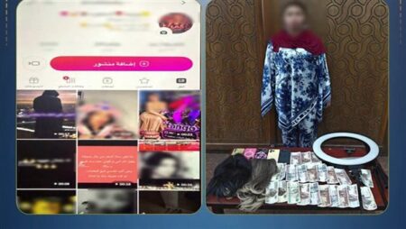 الداخلية تضبط صانعة محتوى بالإسكندرية لنشرها فيديوهات خادشة للحياء الداخلية تضبط صانعة محتوى بالإسكندرية لنشرها فيديوهات خادشة للحياء