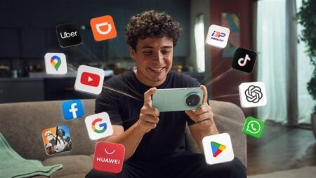 هواوي nova 15 Max يدعم تطبيقات جوجل عبر AppGallery
