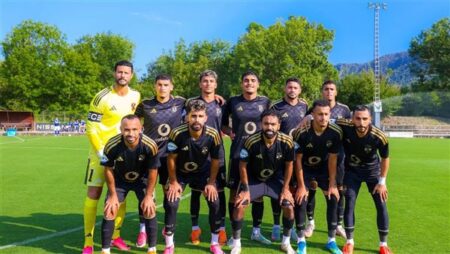 الأهلي يتعادل سلبيًا مع بادالونا في الشوط الأول