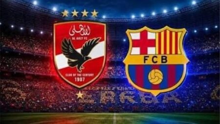 6 معلومات عن مباراة الأهلي وبرشلونة اليوم في كأس خوان جامبر