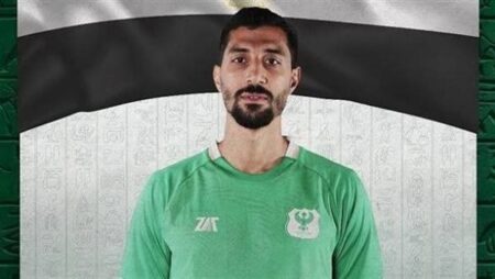 محمود حمادة أفضل لاعب في مباراة المصري والمقاولون بالدوري