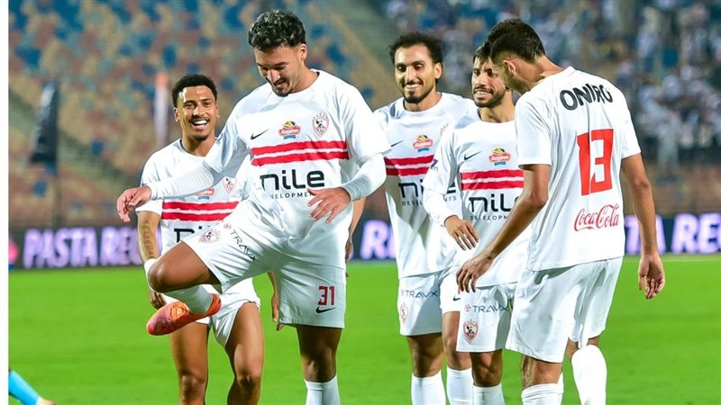 الدوري المصري، الزمالك يتقدم بهدف حسام أشرف على بتروجت في الشوط الأول