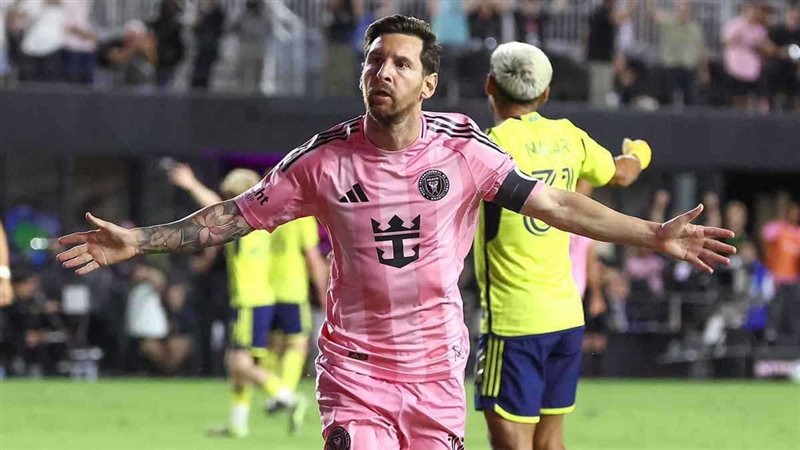 بـ"سوبر هاتريك" لميسي، إنتر ميامي يكتسح مونتريال بسباعية في الدوري الأمريكي (فيديو) 1 بـ"سوبر هاتريك" لميسي، إنتر ميامي يكتسح مونتريال بسباعية في الدوري الأمريكي (فيديو)