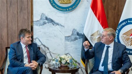 وزير البترول يبحث مع شركة "بي بي البريطانية" خطط توسيع أعمالها في مصر