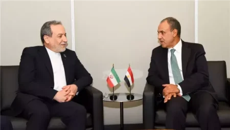 وزير الخارجية يناقش مع نظيره الإيرانى الجهود المبذولة لخفض التصعيد