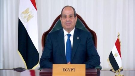 السيسي: مصر ليس لديها أجندة خفية والقضية الفلسطينية تظل المركزية في الشرق الأوسط السيسي: مصر ليس لديها أجندة خفية والقضية الفلسطينية تظل المركزية في الشرق الأوسط