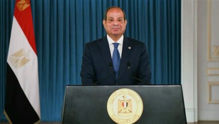 السيسي: نعمل على خفض حالة التصعيد في المنطقة وتغليب الحلول الدبلوماسية لتسوية الأزمات