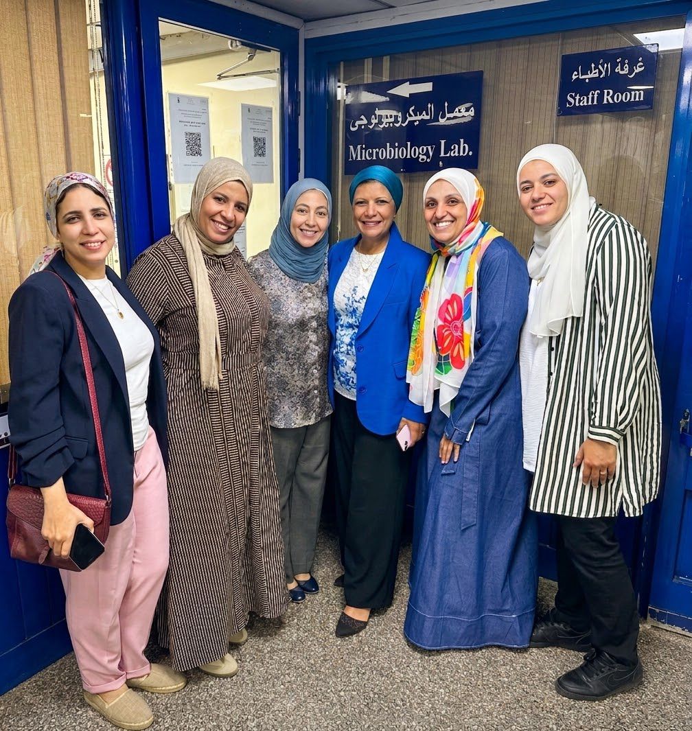 نجاح الزيارة السنوية للاعتماد EGAC بمعمل الميكروبيولوجي بمستشفى أبو الريش المنيرة