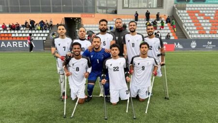 منتخب كرة القدم للساق الواحدة يتأهل لنهائى بطولة روسيا الدولية