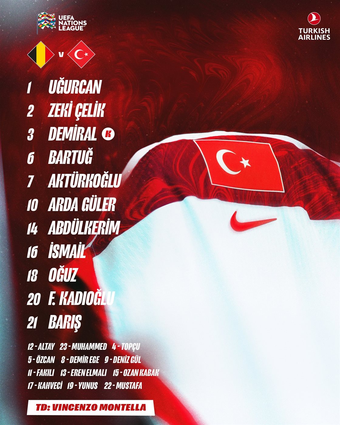 بلجيكا تضرب تركيا بثلاثية نظيفة في دوري الأمم الأوروبية 2 بلجيكا تضرب تركيا بثلاثية نظيفة في دوري الأمم الأوروبية
