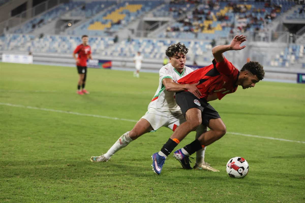 المغرب يفوز على مصر 2-0 ويتأهل رسميا لأمم أفريقيا للشباب (صور)